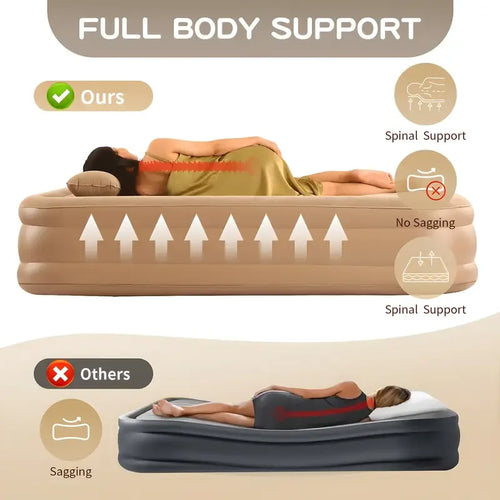 Noxelx AirHaven Double Camping Air Bed