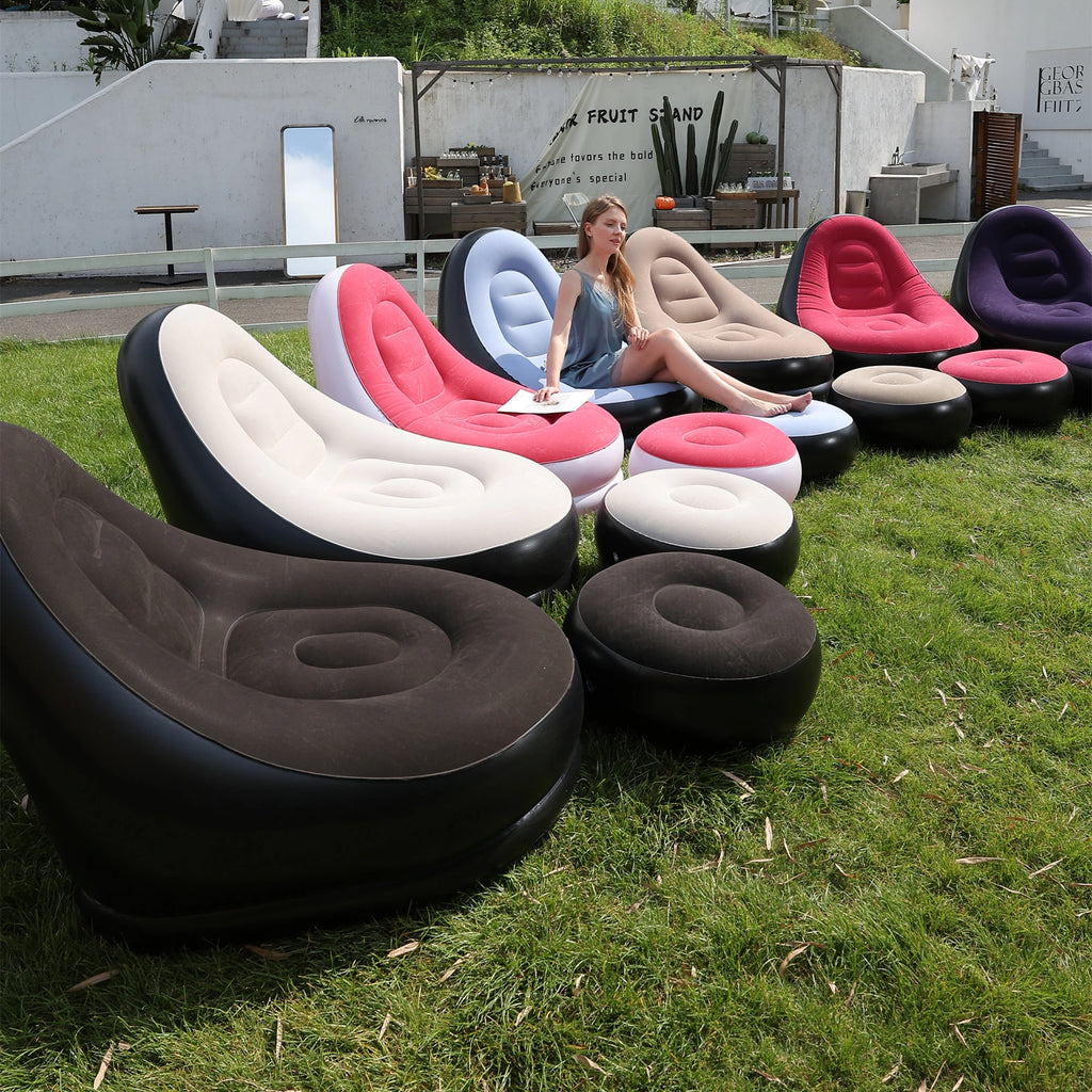 Noxelx BreezeSeat Foldable Air Sofa Set