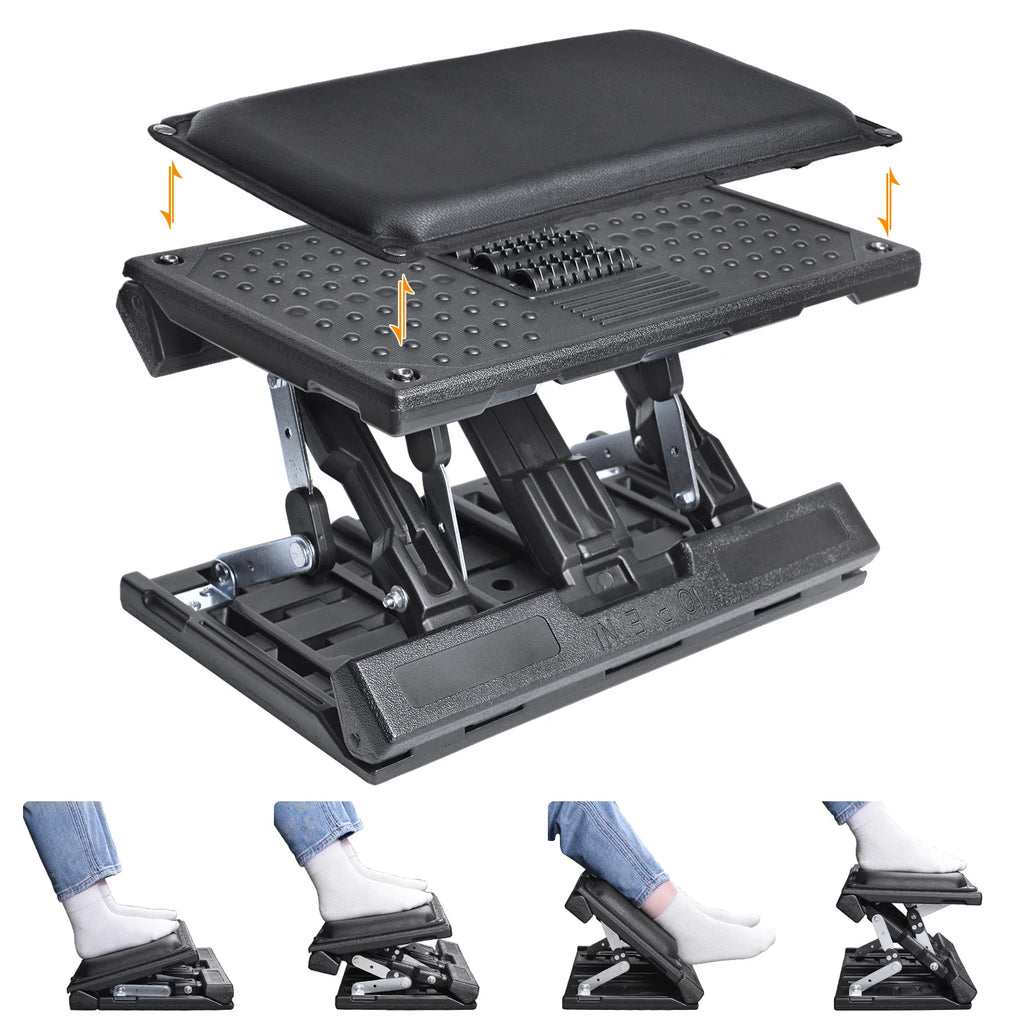 Noxelx ErgoStep Adjustable Under-Desk Footrest