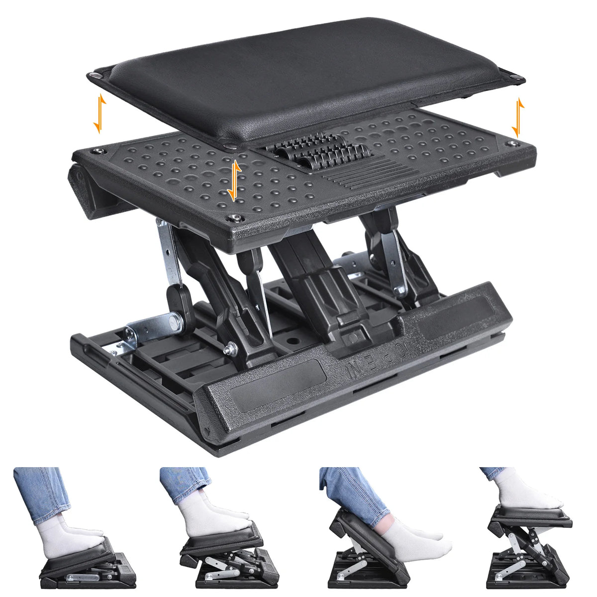 Noxelx ErgoStep Adjustable Under-Desk Footrest