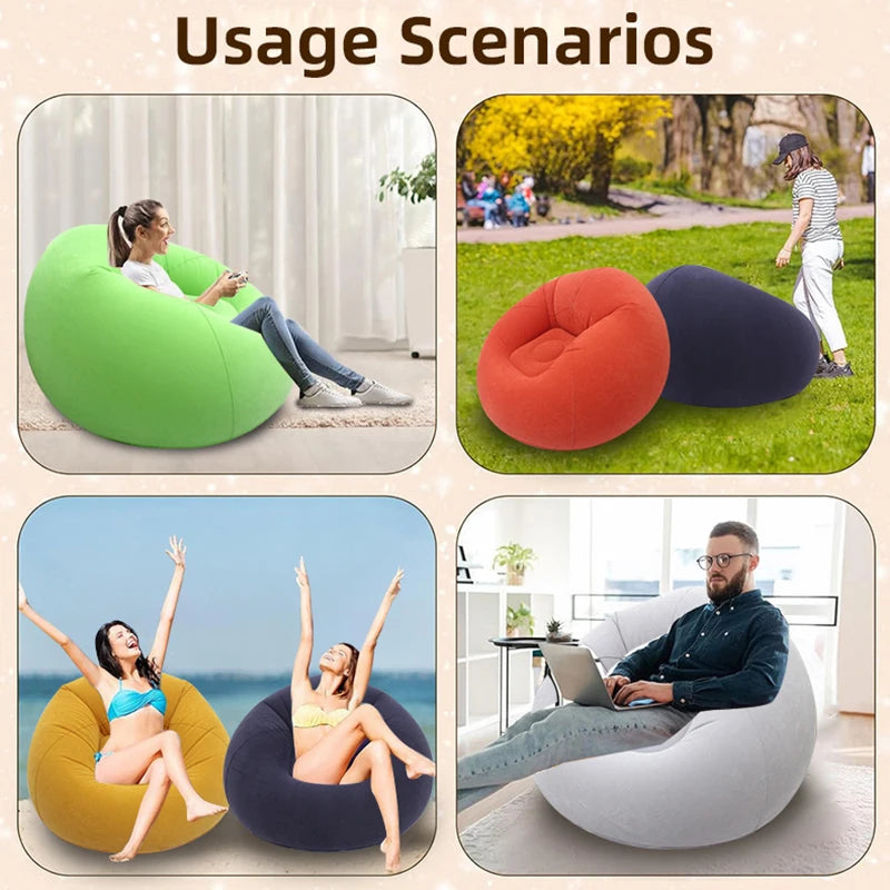 Noxelx PuffPod Inflatable Lounge Chair