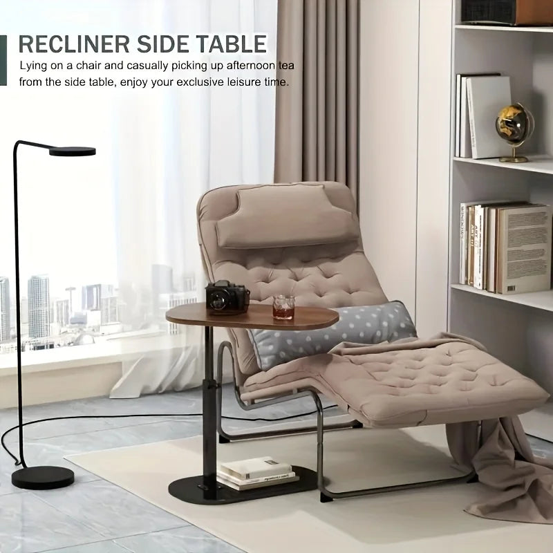 Noxelx RiseWood Movable Adjustable Table