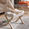 Noxelx OakNook Folding Wood Stool