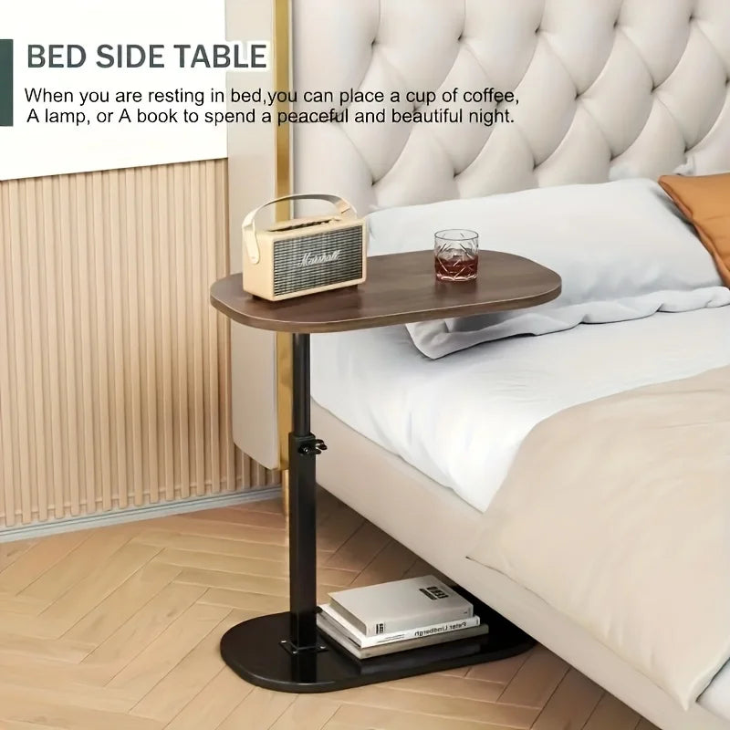 Noxelx RiseWood Movable Adjustable Table