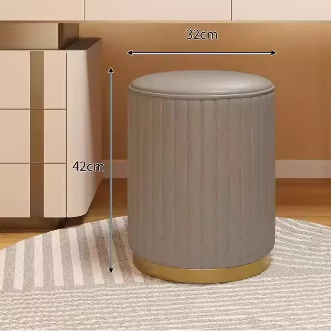 Round Storage Stool