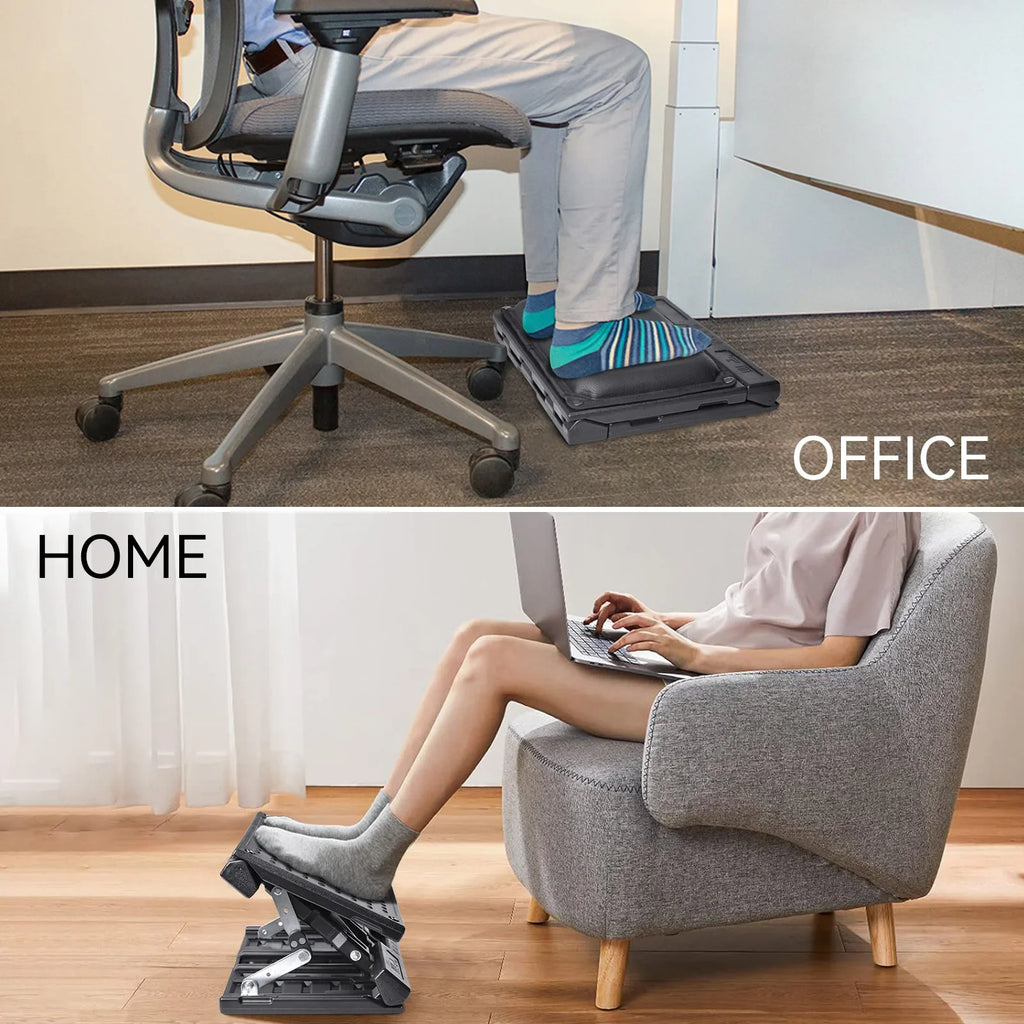 Noxelx ErgoStep Adjustable Under-Desk Footrest