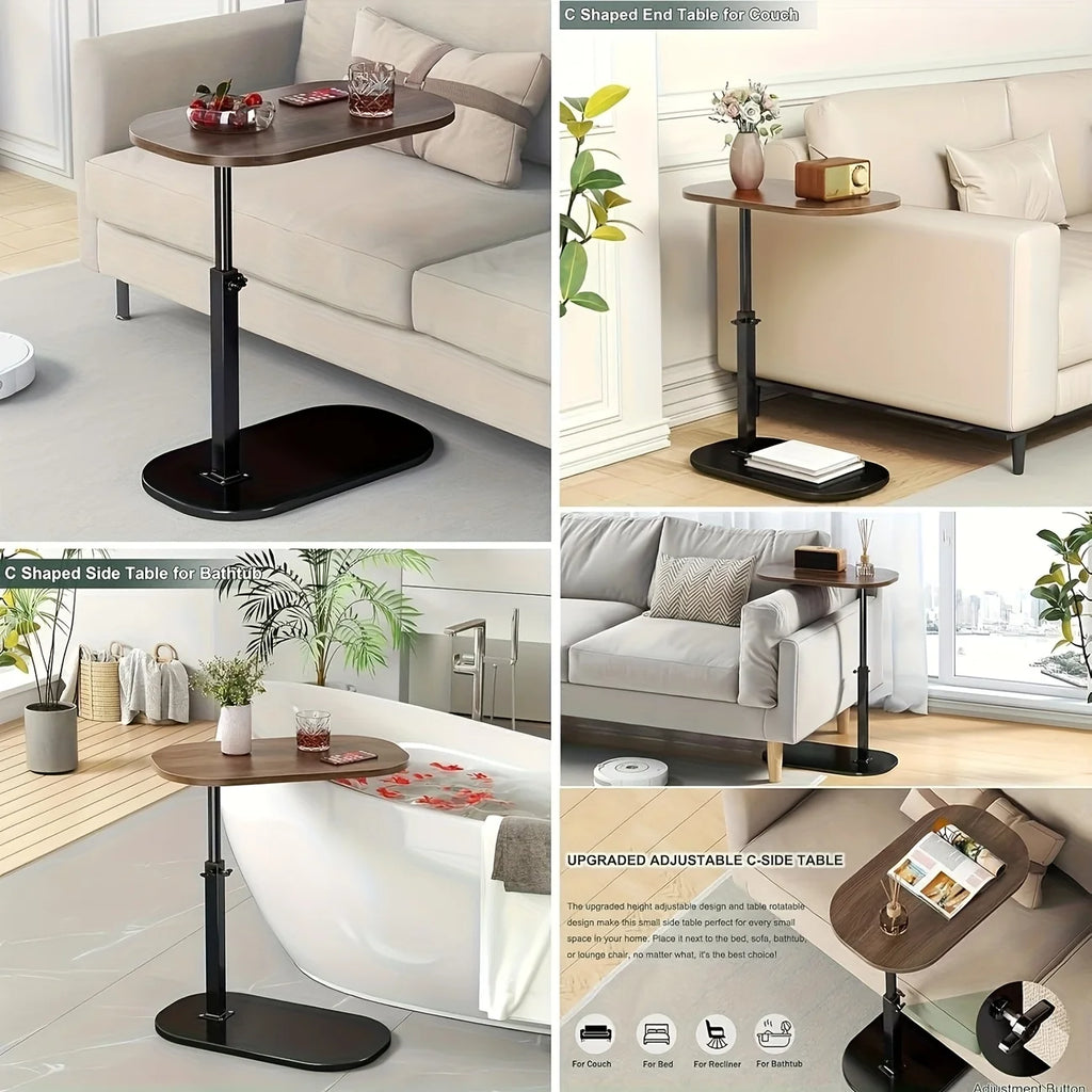Noxelx LiftEase Adjustable Height Side Table