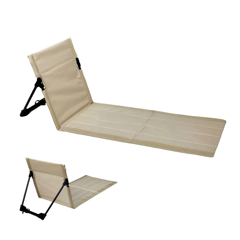 Noxelx TrailLounge Folding Camp Chair with Cushion