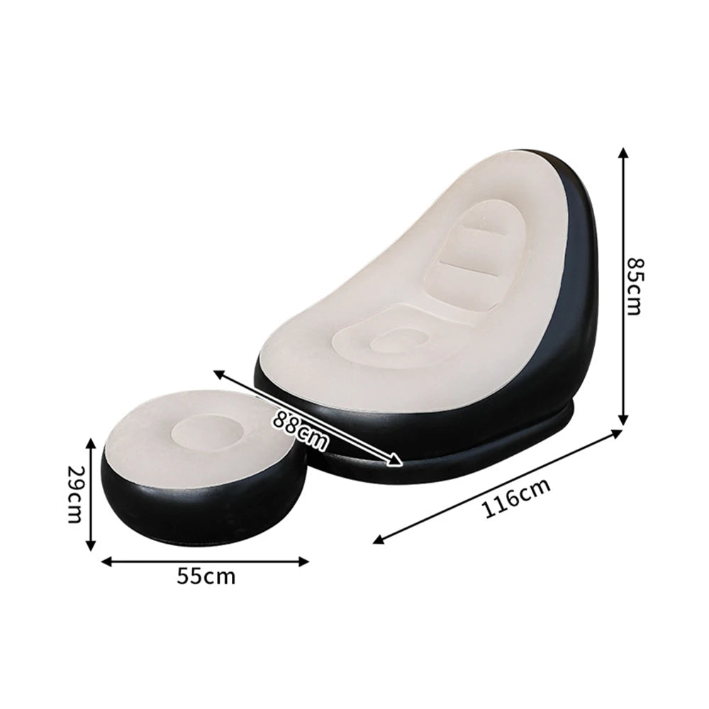 Noxelx BreezeSeat Foldable Air Sofa Set