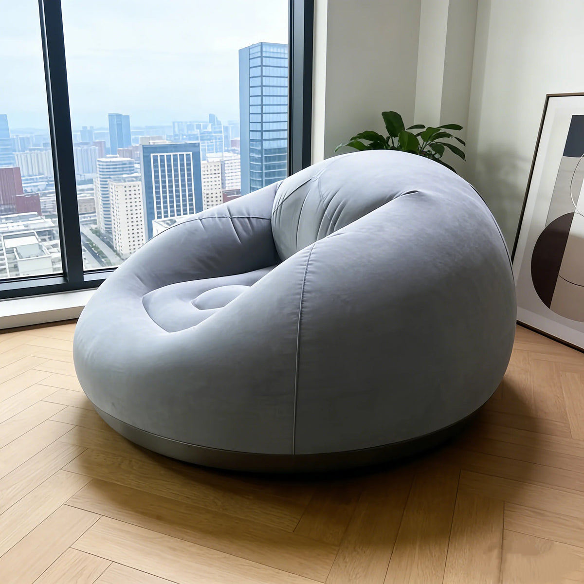 Noxelx OrbAir Round Inflatable Lounger