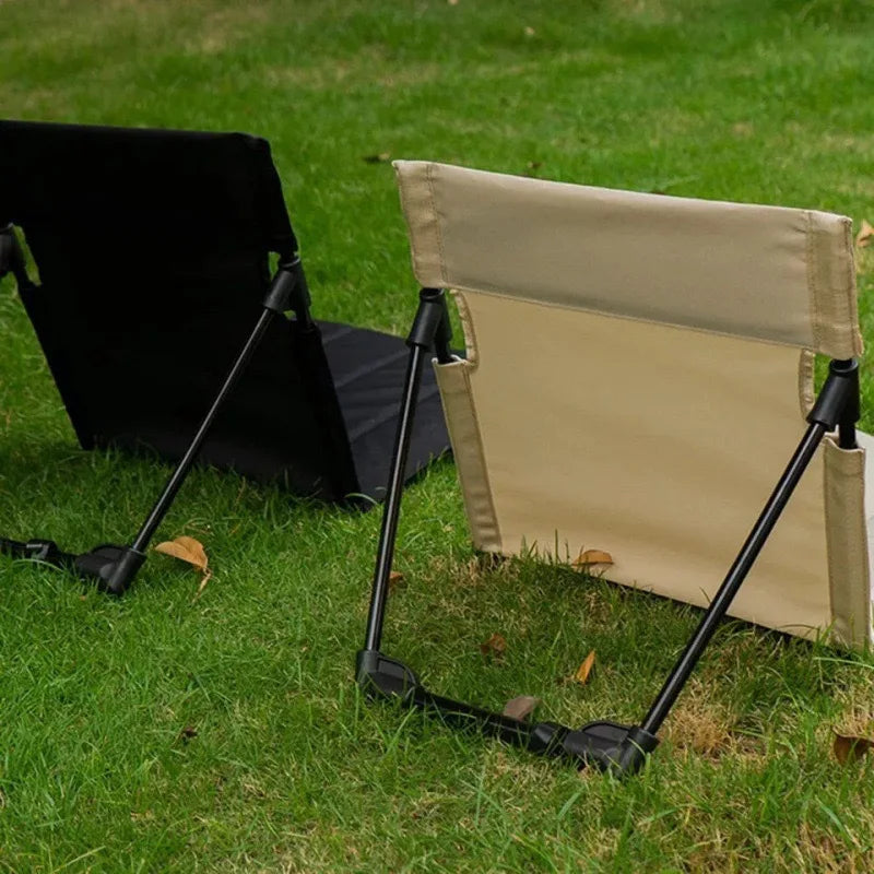 Noxelx TrailLounge Folding Camp Chair with Cushion