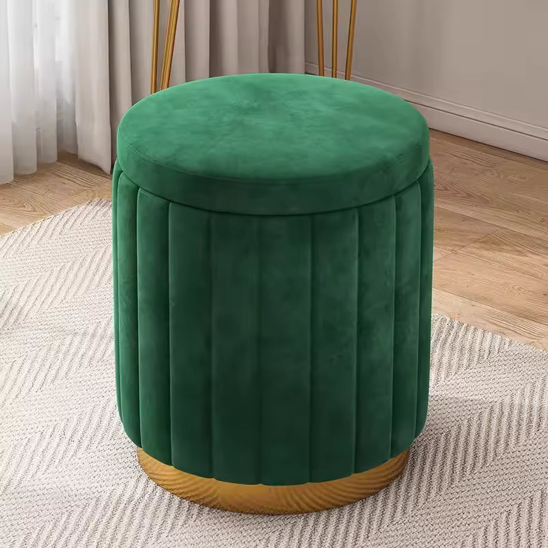 Round Storage Stool